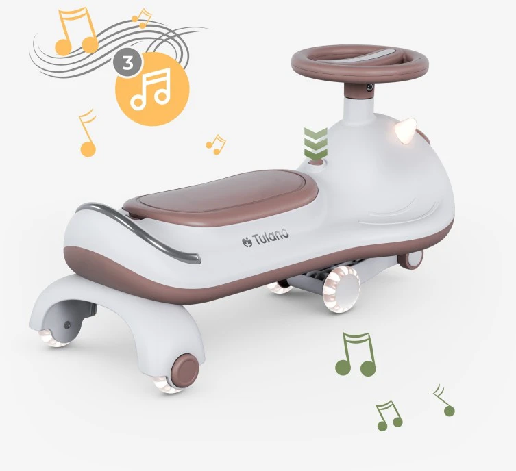 Ecotoys „Focus 45 Pilkas“ vaikiškas gravitacinis važiavimas