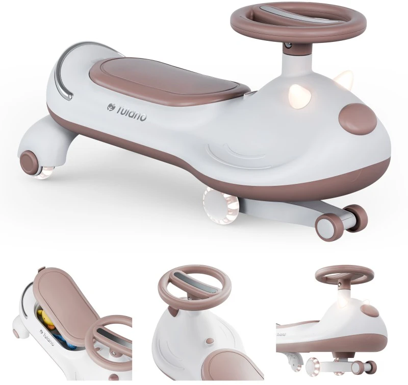 Ecotoys „Focus 45 Pilkas“ vaikiškas gravitacinis važiavimas
