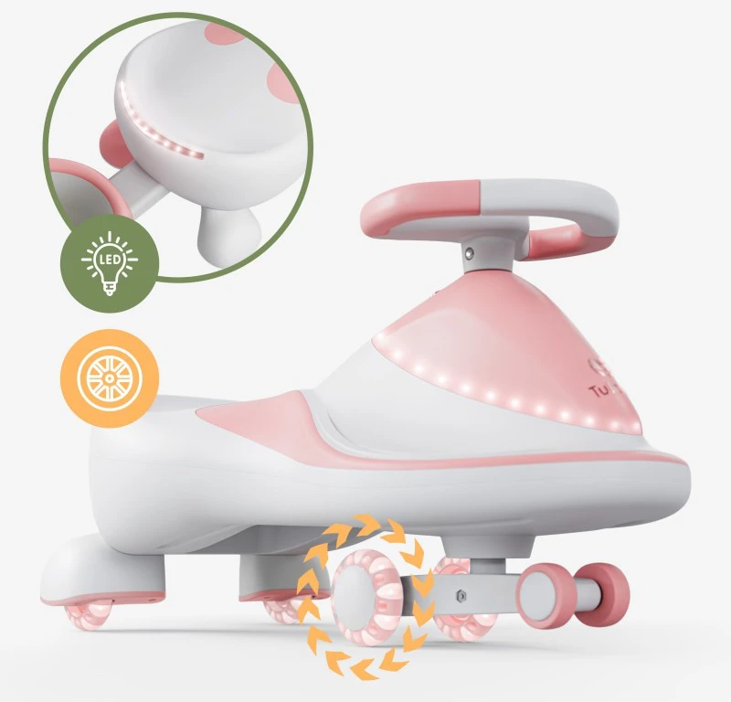 Ecotoys Focus 55 Rožinė gravity ride for kids