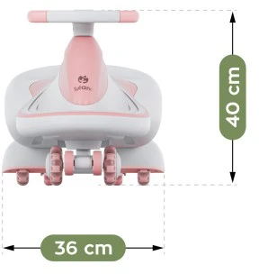 Ecotoys Focus 55 Rožinė gravity ride for kids