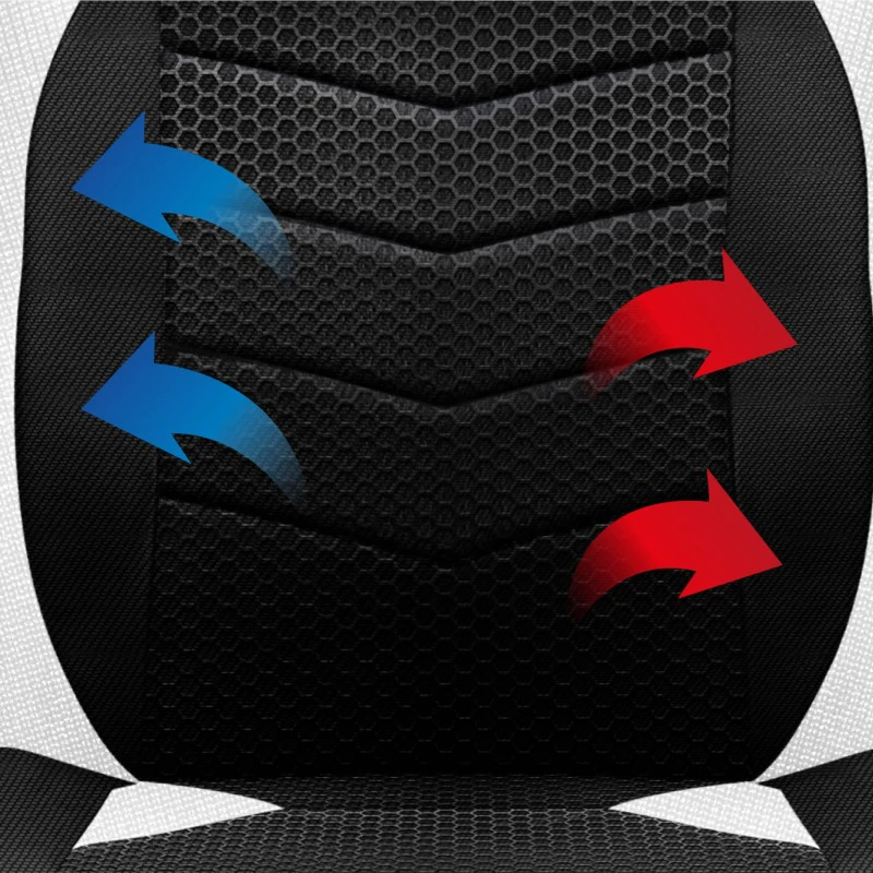 Žaidimų kėdė Huzaro Force 2.5 Mesh, Baltos spalvos