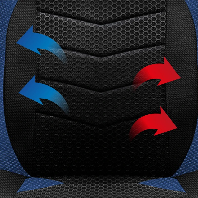 Žaidimų kėdė Huzaro Force 2.5 Mesh, Mėlynos spalvos