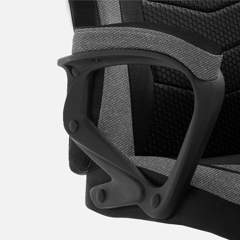 Žaidimų kėdė Huzaro Force 2.5 Mesh, Pilkos spalvos