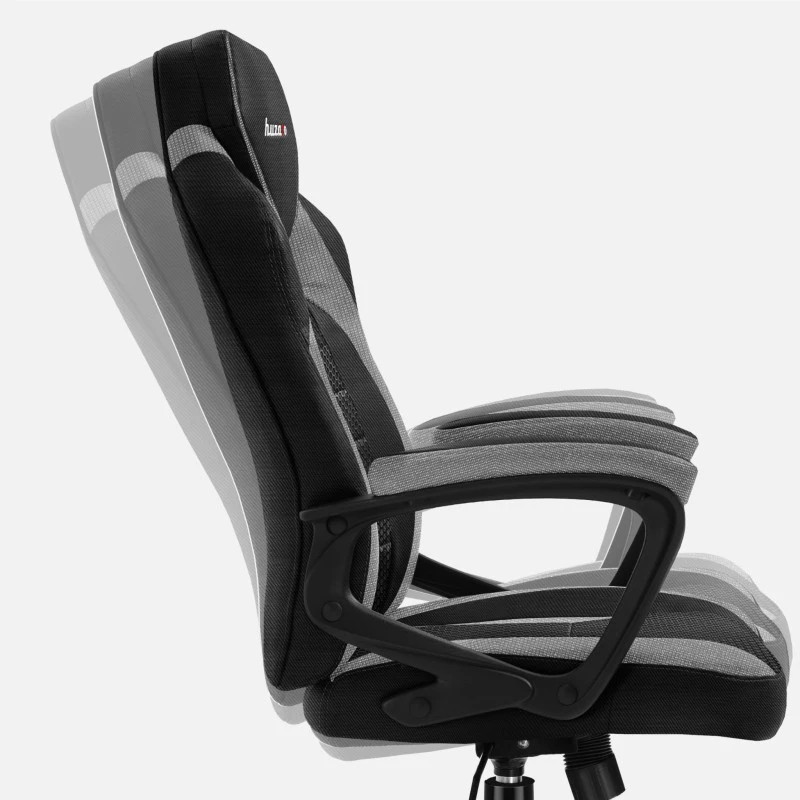 Žaidimų kėdė Huzaro Force 2.5 Mesh, Pilkos spalvos