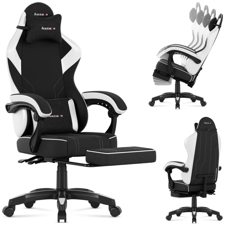Huzaro Force 3.7 Baltas Carbon