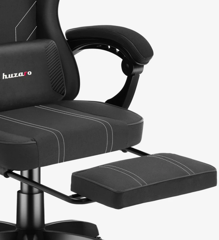 Žaidimų kėdė Huzaro Force 3.7, juodos spalvos