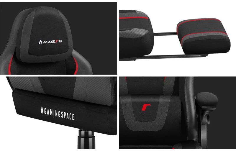 Žaidimų kėdė „Huzaro Force 4.6 Carbon“