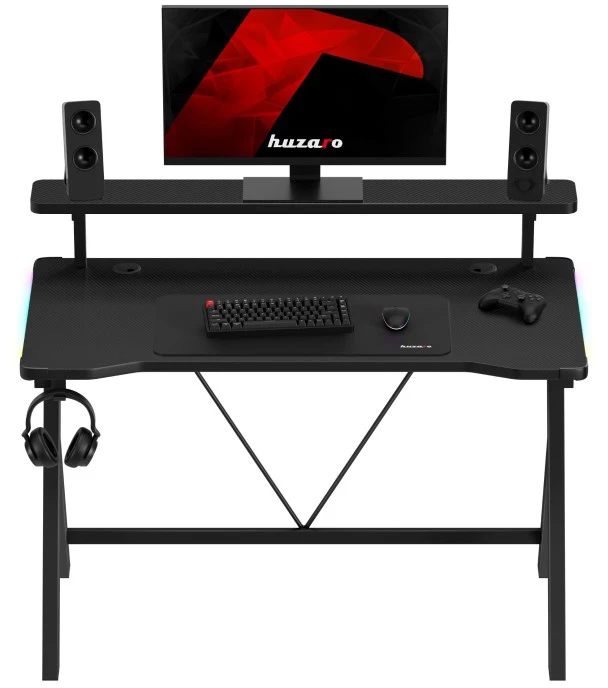 Huzaro Hero 1.9 RGB Juodas