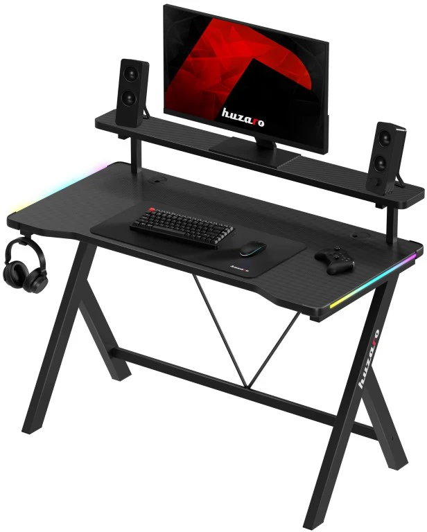 Huzaro Hero 1.9 RGB Juodas