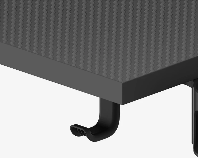 Huzaro Hero 8.7 RGB Electric Gaming Desk – Juodas