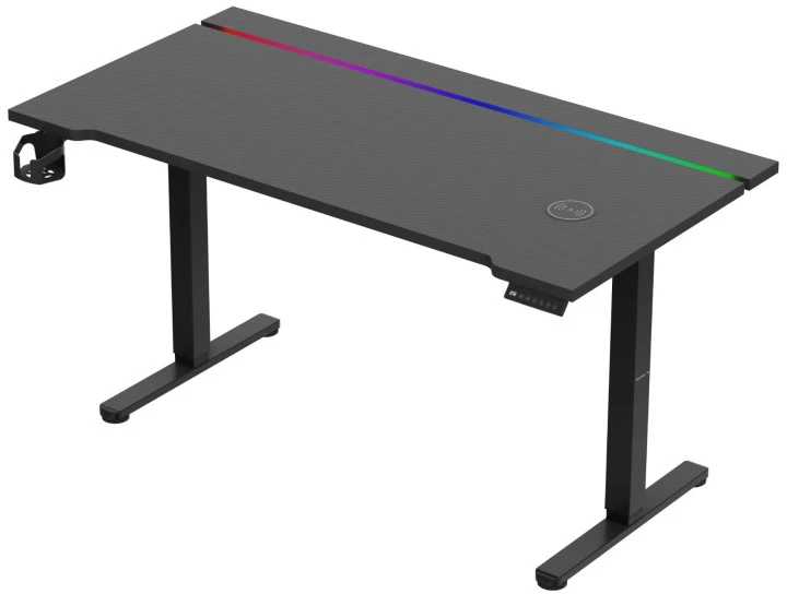 Huzaro Hero 8.7 RGB Electric Gaming Desk – Juodas