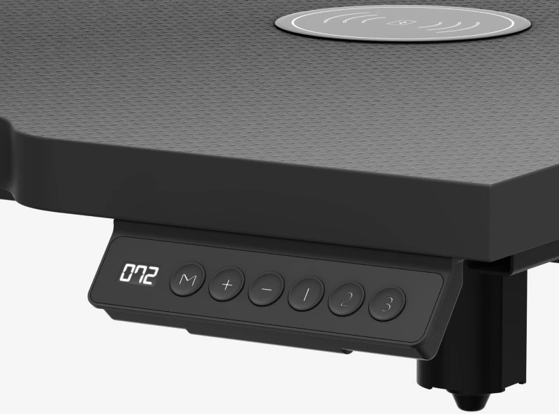 Huzaro Hero 8.7 RGB Electric Gaming Desk – Juodas