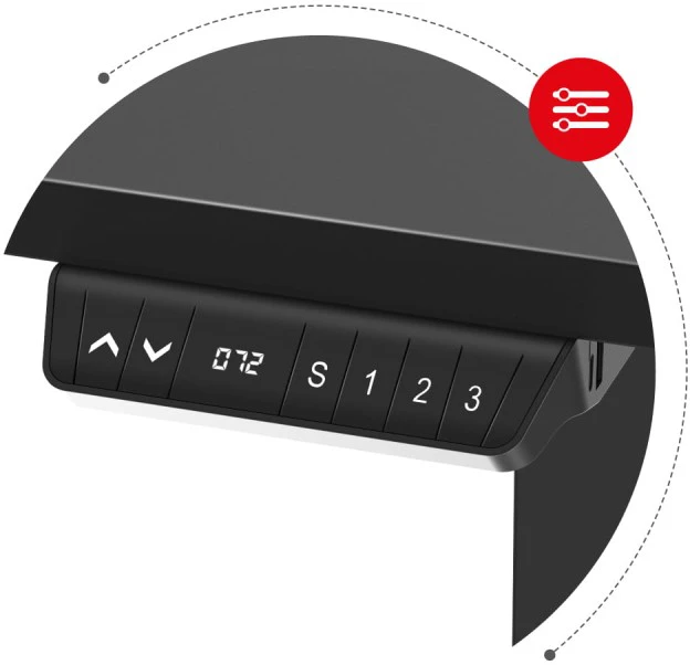 "Huzaro Hero 9.5" elektrinis stalas