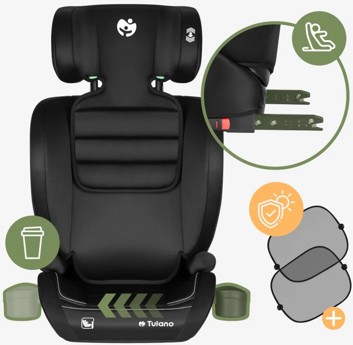 „Joy 25“ automobilinė kėdutė, juoda
