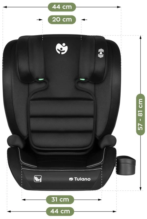 „Joy 25“ automobilinė kėdutė, juoda