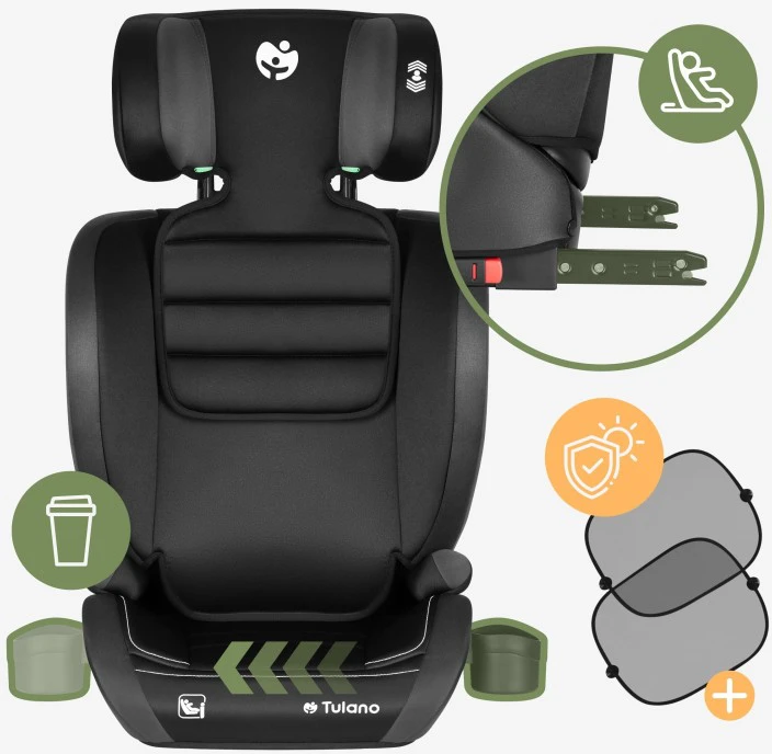 Graco Joy 25 Juodas-Pilkas Car Seat