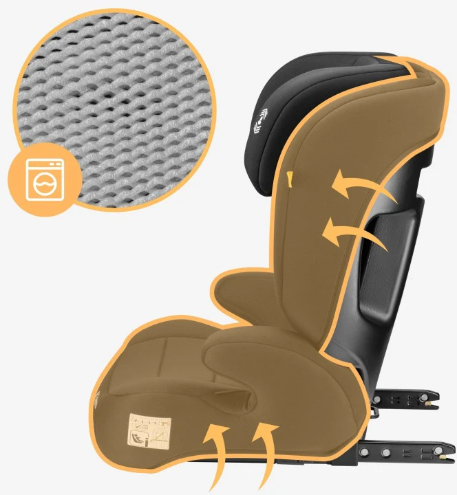 Tulano „Joy 45“ automobilinė kėdutė, juoda