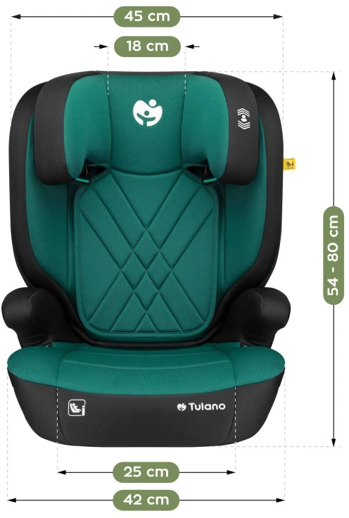 „Joy 45“ žalia automobilinė kėdutė