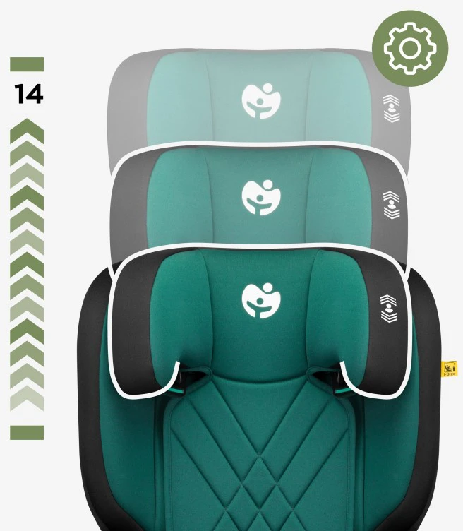 „Joy 45“ žalia automobilinė kėdutė