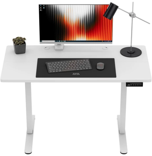 Mark Adler Leader 6.9 Baltas 120 cm elektrinis stalas