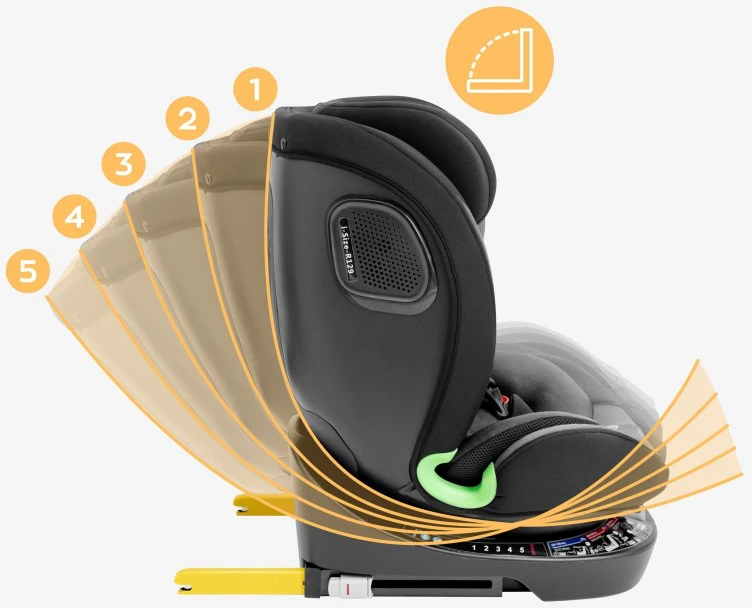 Cybex Loom 35 Juodas Pilkas car seat