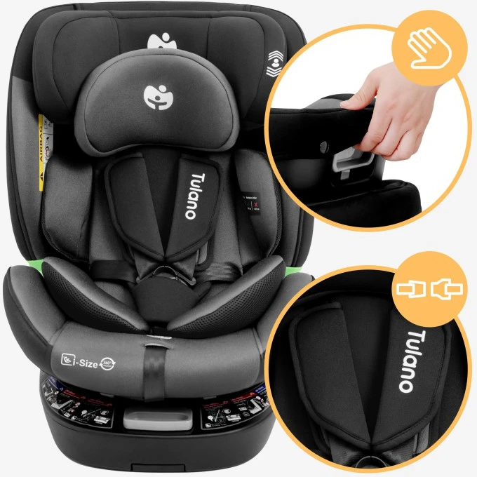 Cybex Loom 35 Juodas Pilkas car seat