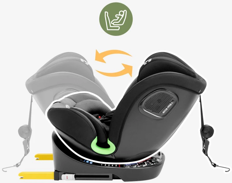 Cybex Loom 35 Juodas Pilkas car seat