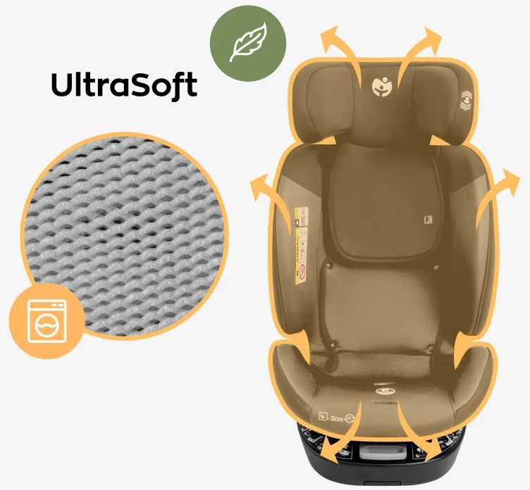 Cybex Loom 35 Juodas Pilkas car seat