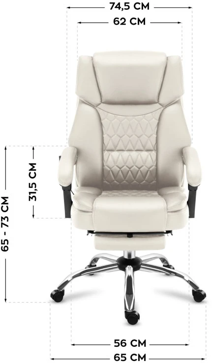 Mark Adler Boss 6.0 rusvai gelsvas swivel chair