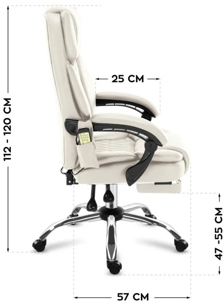 Mark Adler Boss 6.0 rusvai gelsvas swivel chair