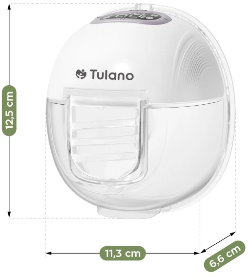 TULANO elektrinis korpuso pientraukis, 4 fazių belaidis masažas, 150 ml