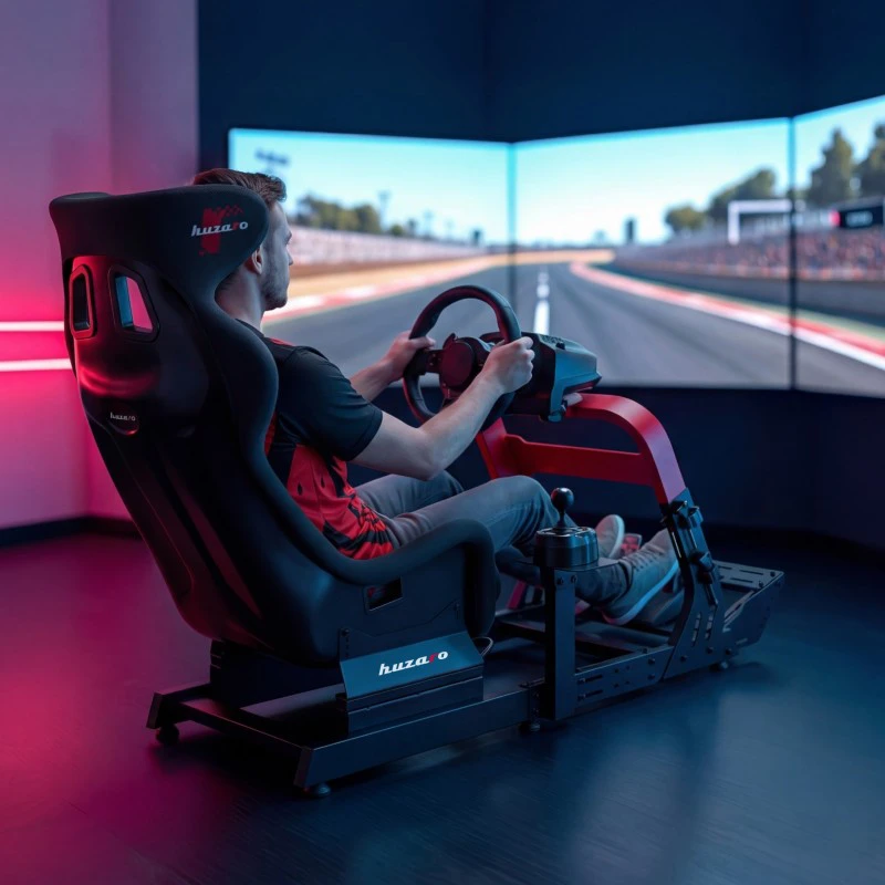„Huzaro Speed 8.3“ žaidimų stovas lenktynių žaidimams