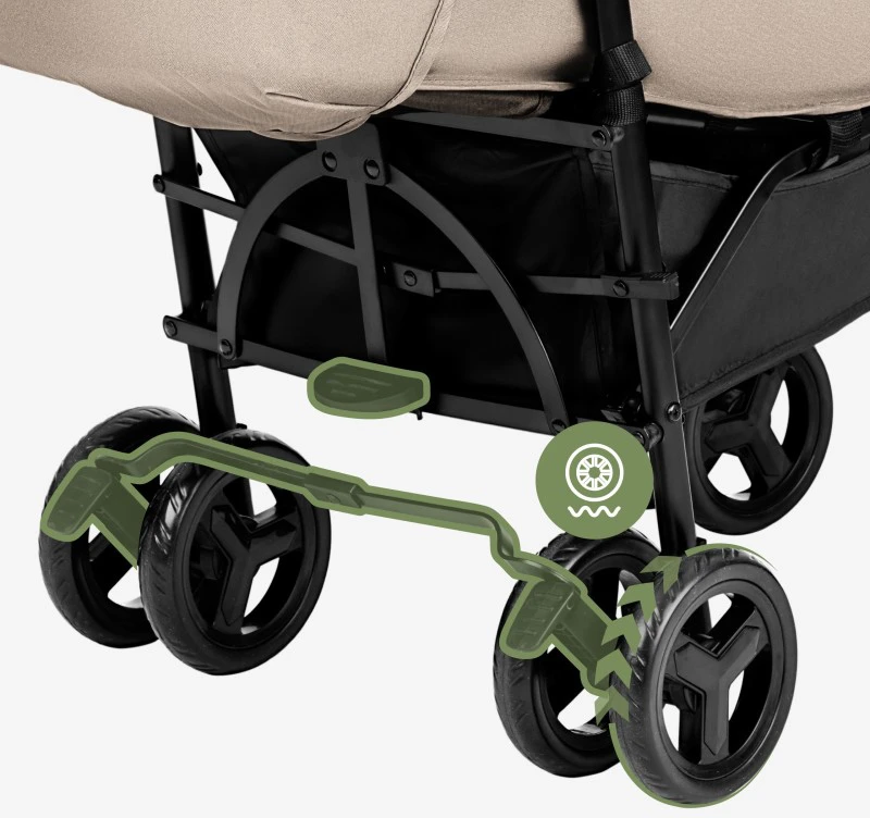 Nezatříděno Stroller Davos 35 rusvai gelsvas