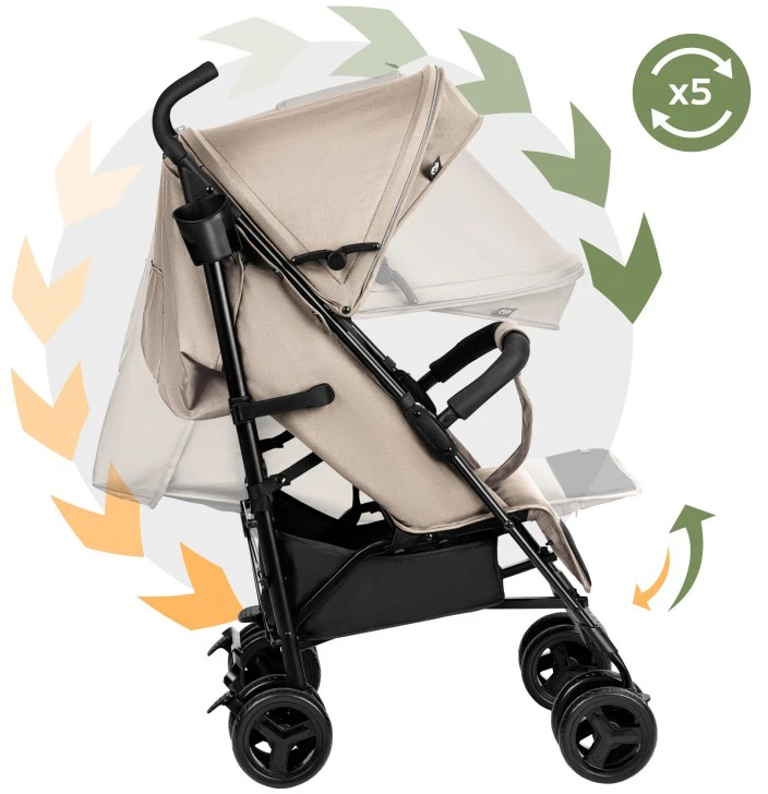Nezatříděno Stroller Davos 35 rusvai gelsvas