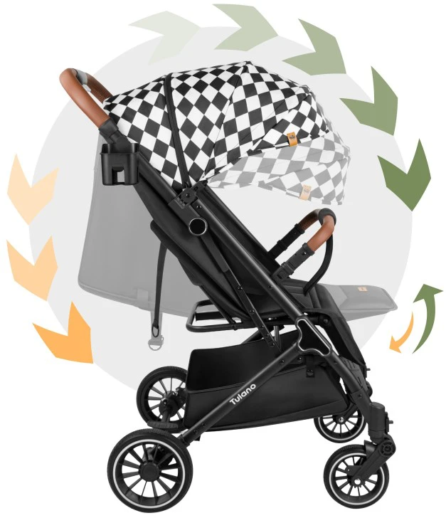 Nezatříděno Stroller Lagos 35 Juodas