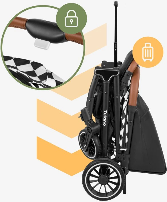Nezatříděno Stroller Lagos 35 Juodas