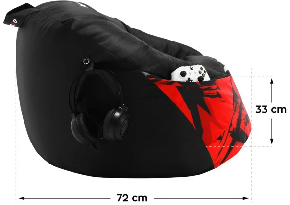 Winner 4.0 gaming pouffe