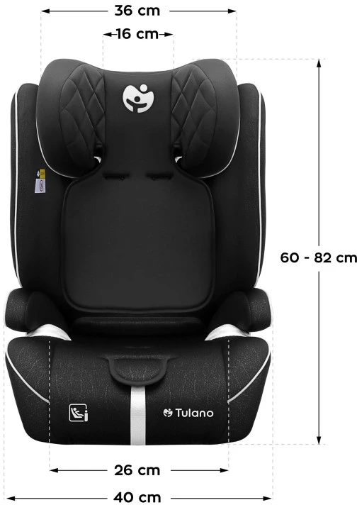 Avionaut „Zooma 25“ automobilinė kėdutė, juoda