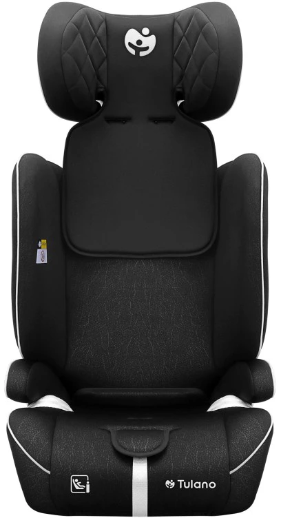 Juoda automobilinė kėdutė Zooma 25 su atramomis