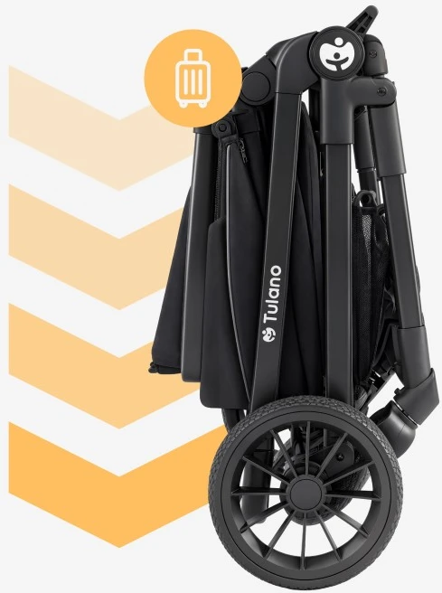 Multifunctional pushchair Toledo 35 Juodas