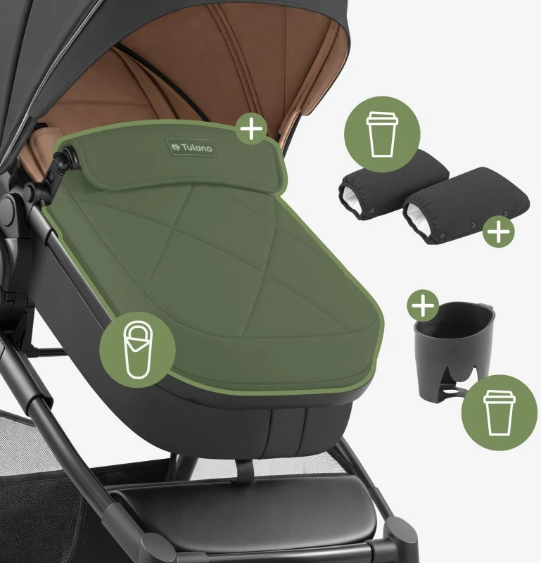 Multifunctional pushchair Toledo 35 Juodas