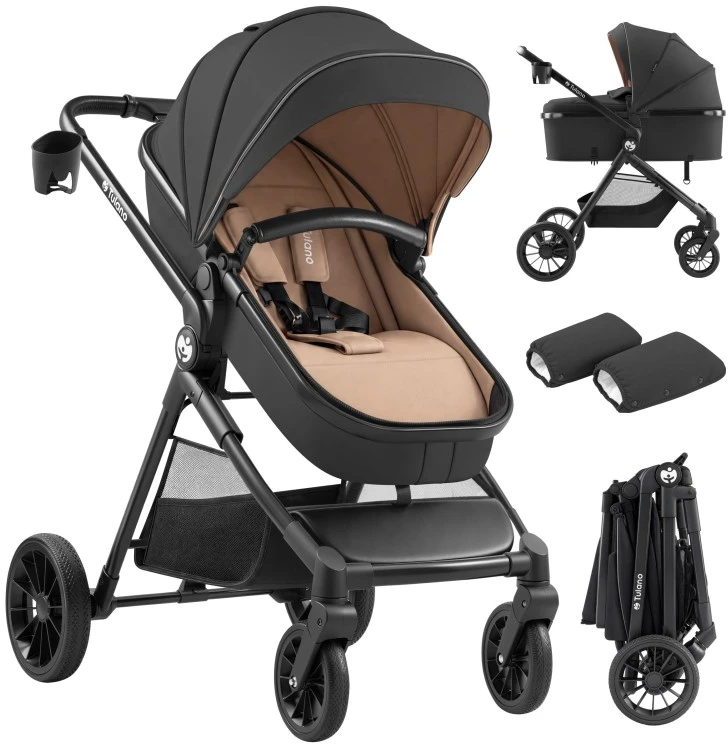 Multifunctional pushchair Toledo 35 Juodas