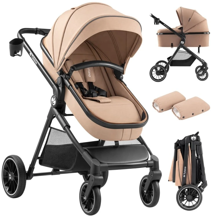 Multifunctional pushchair Toledo 35 Taupe