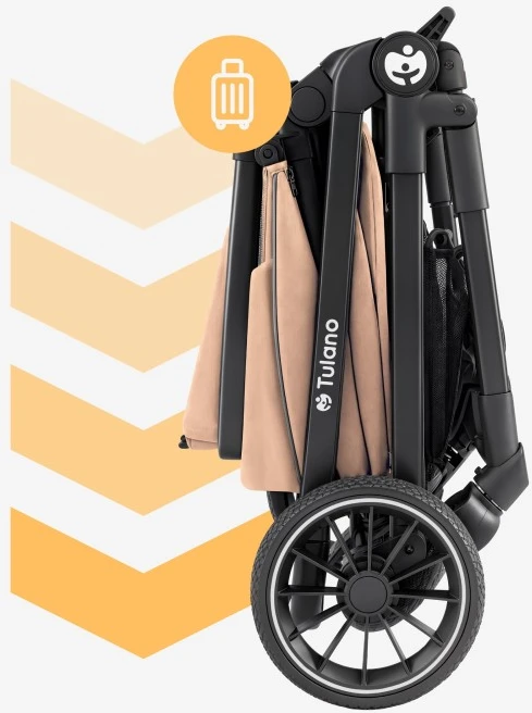 Multifunctional pushchair Toledo 35 Taupe