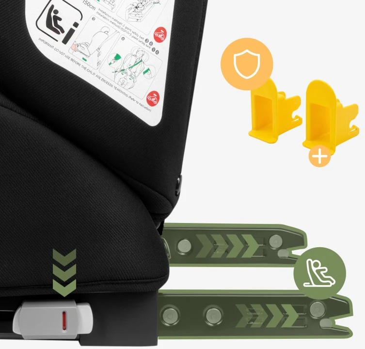 Pink Car seat Zooma 45 Rožinė