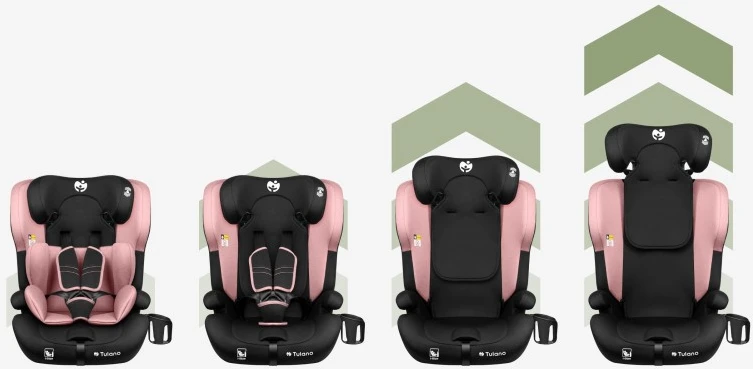 Pink Car seat Zooma 45 Rožinė