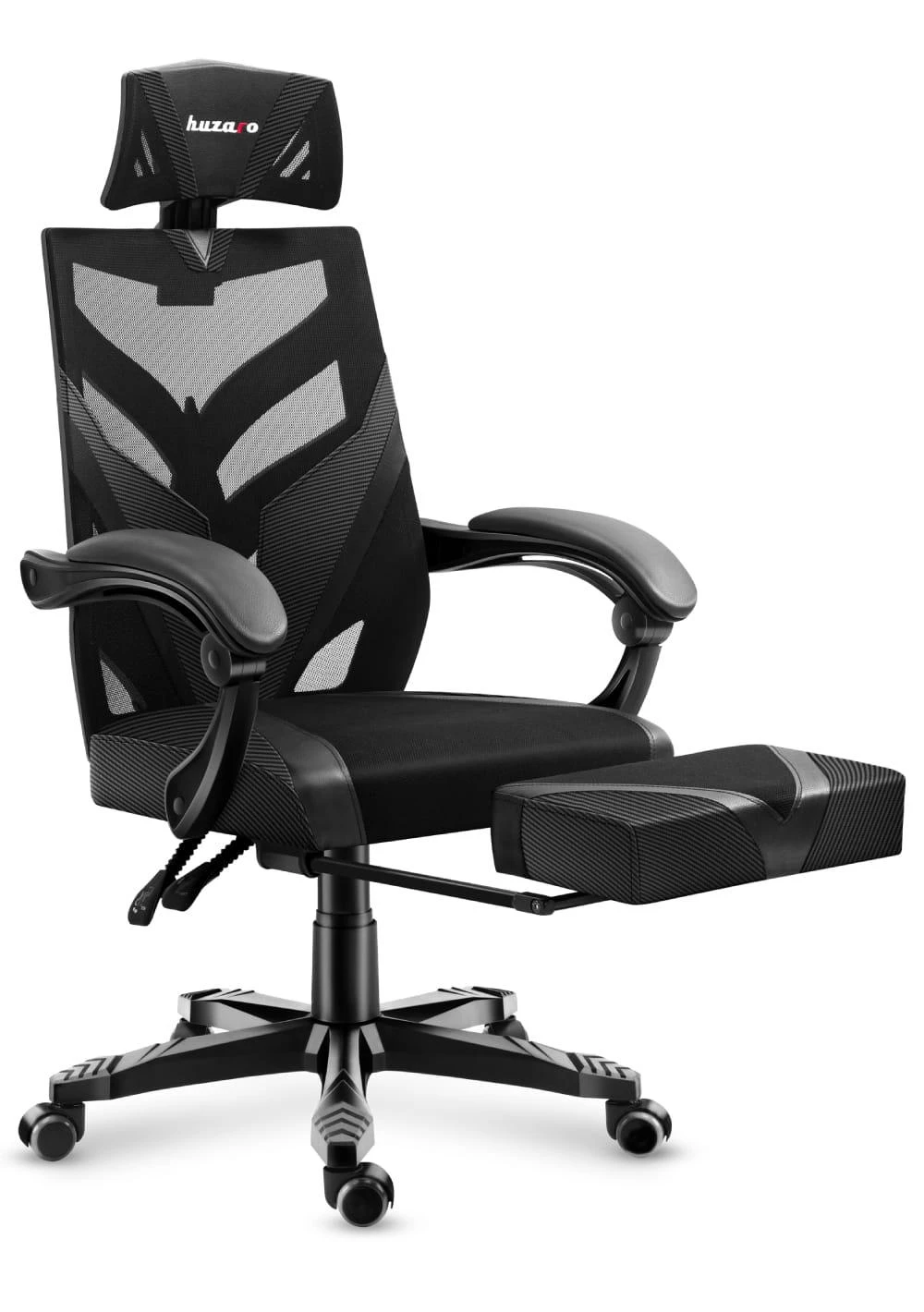 Žaidimų kėdė Huzaro Combat 5.0, Juodos spalvos