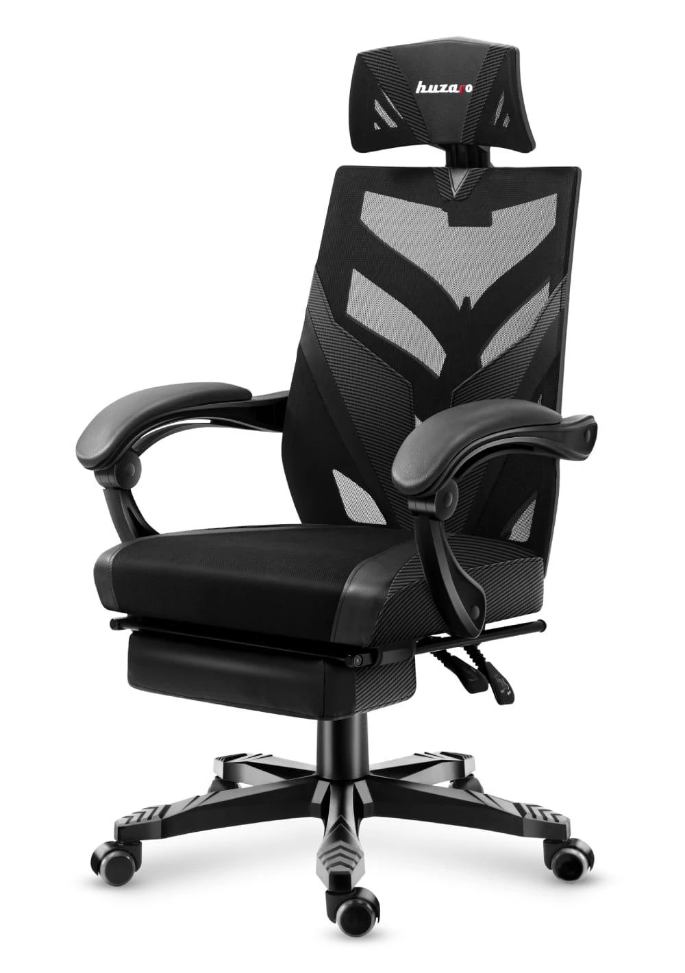 Žaidimų kėdė Huzaro Combat 5.0, Juodos spalvos