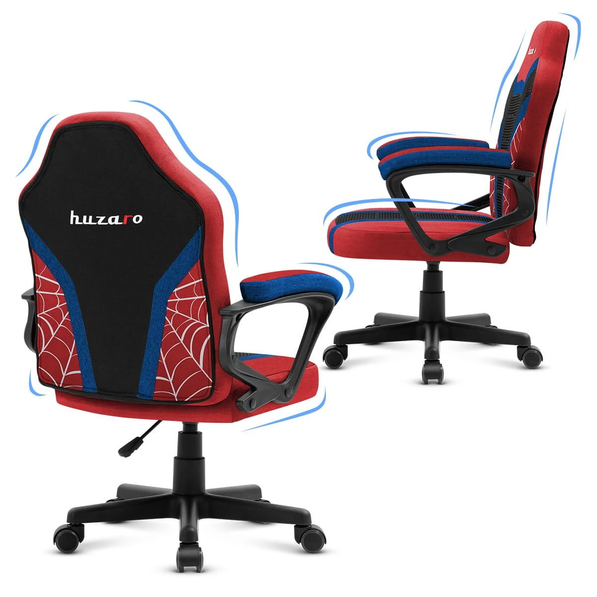Žaidimų kėdė vaikams Huzaro Ranger 1.0 Spider - Man