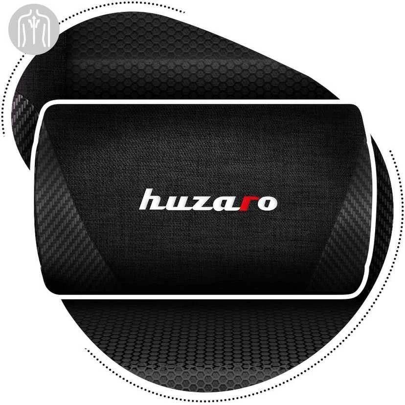 Žaidimų kėdė vaikams Huzaro Ranger 6.0 RGB, Juodos spalvos